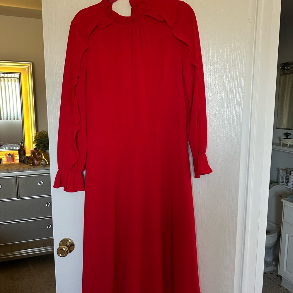 Donna Morgan Elegant Red Women's Dress L